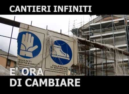 Cantieri aperti, PDL: “Il sindaco ha tradito le promesse”