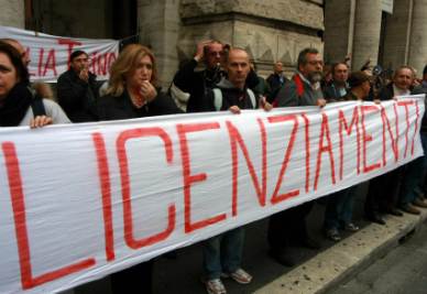 Lavoro, Cisl: “Da inizio anno siamo già a 1500 licenziamenti”