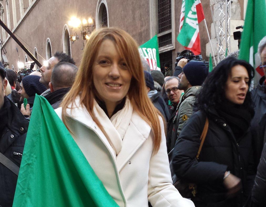 Anche la Brambilla in piazza contro la decadenza di Berlusconi