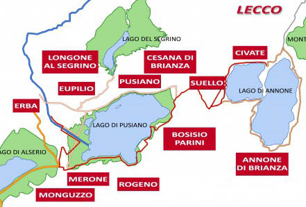 Da Alserio a Civate in bici: il Rotary Club Erba presenta il progetto