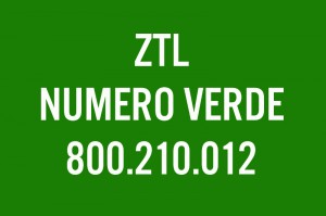 numero verde ztl