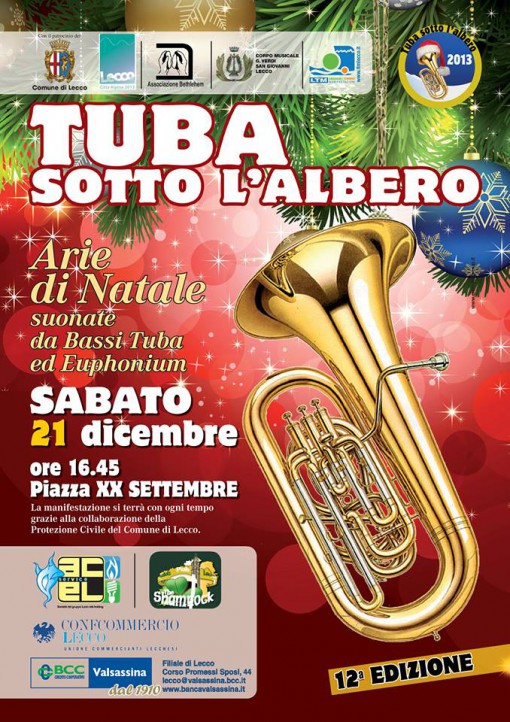 tuba sotto l'albero 2013