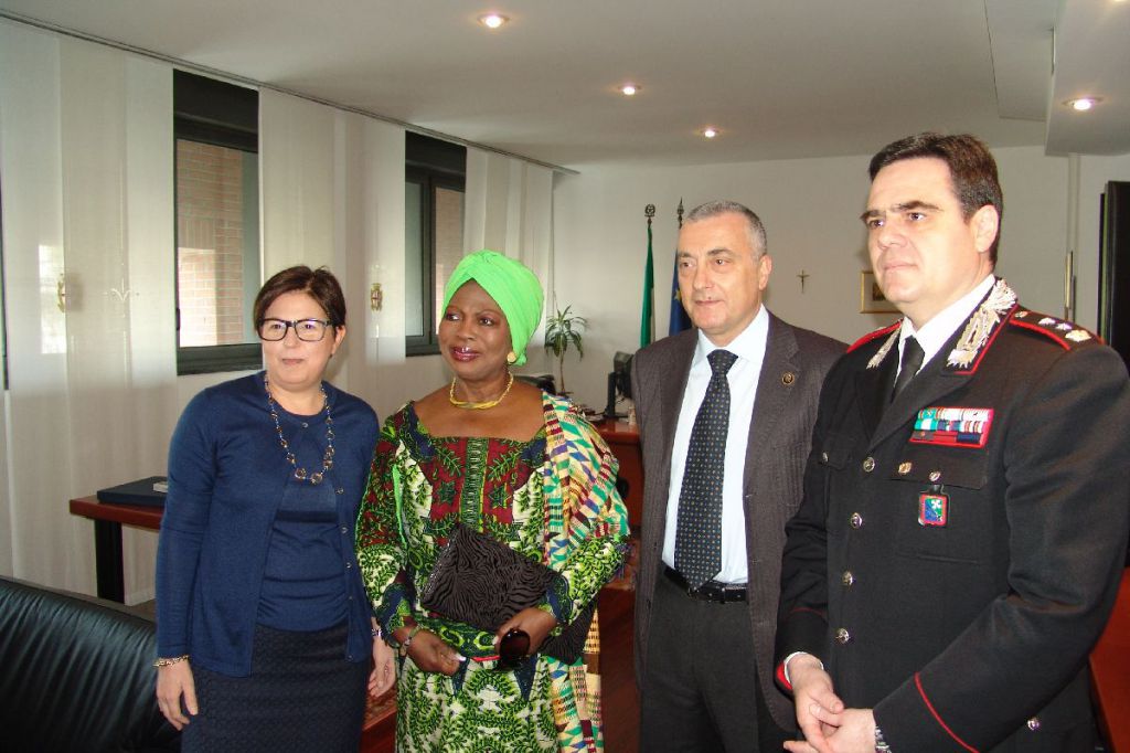Visita in Prefettura per l’ambasciatrice del Ghana