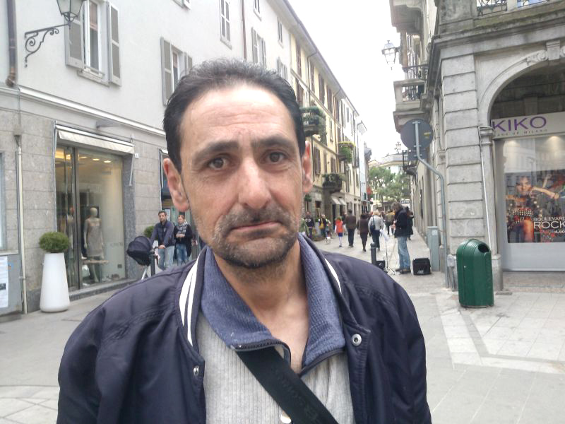 Luca Riccomini: “Senza una residenza, ora dormo per strada”