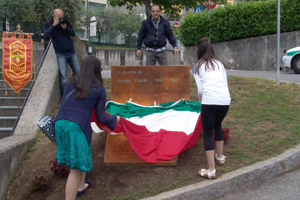 Bonacina: inaugurato il monumento in ricordo di Giorgio Combi