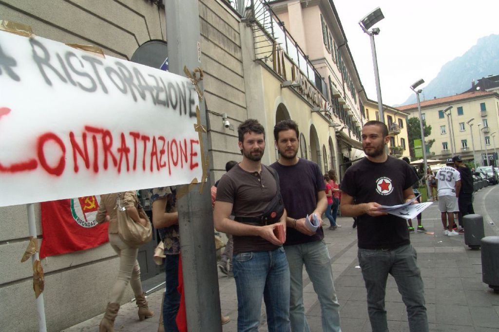 Presidio davanti al McDonald’s per i diritti dei lavoratori