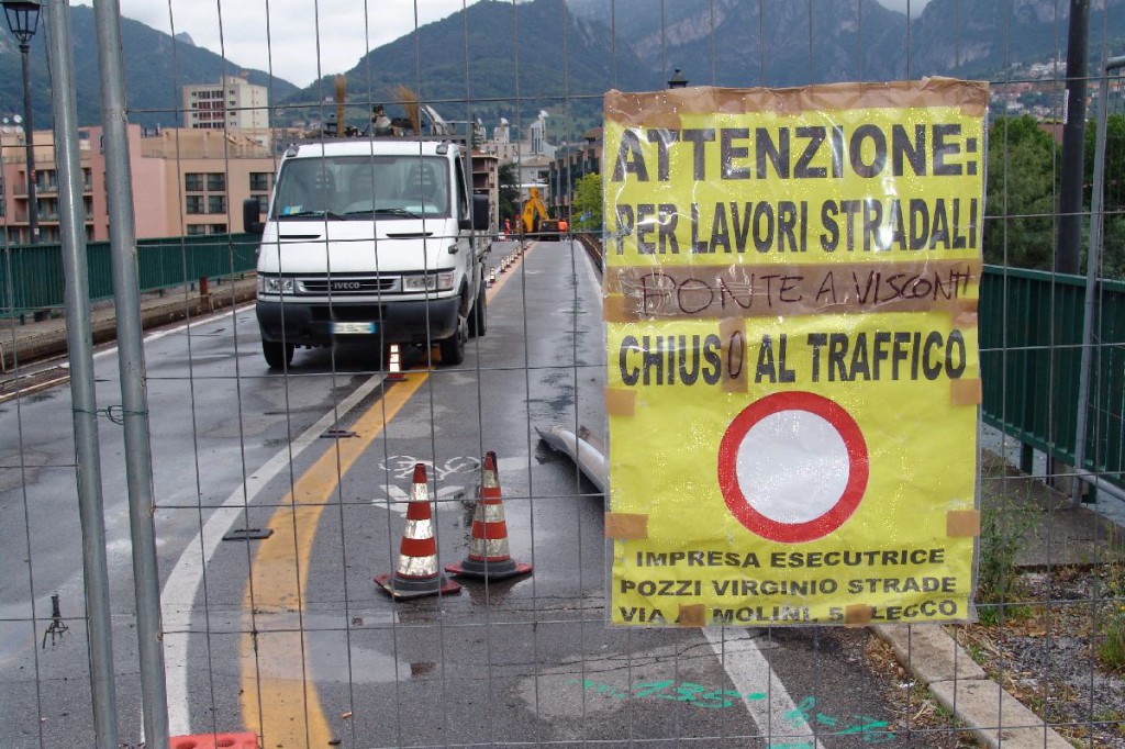 Lavori sul Ponte Vecchio poi il senso unico a fasce orarie