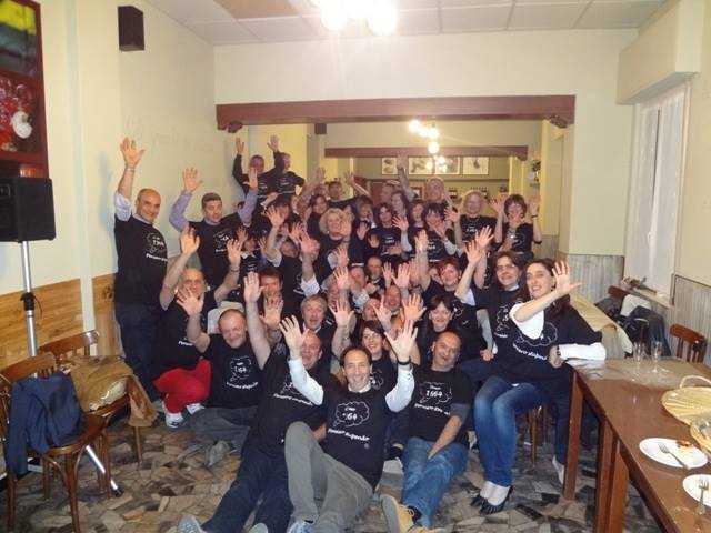 Maggianico. Festa per i coscritti del ’64 che salutano i 50 anni