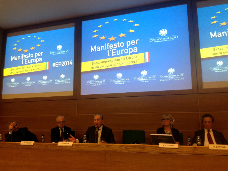 Un manifesto per l’Europa, le azioni chieste da Confcommercio