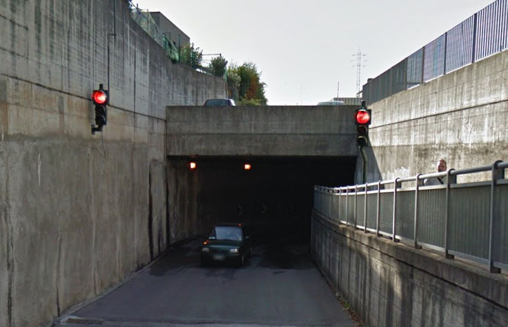 Maggianico: sottopasso di via Gomes chiuso fino a venerdì