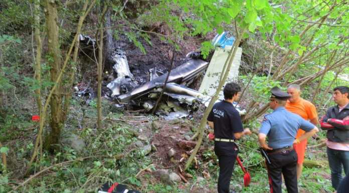 Il VIDEO dell’Idrovolante precipitato in Valvarrone