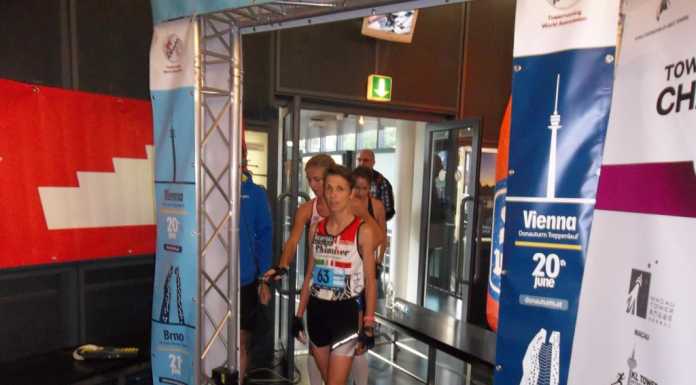 Towerrunning, Bonacina nella Top ten del campionato europeo