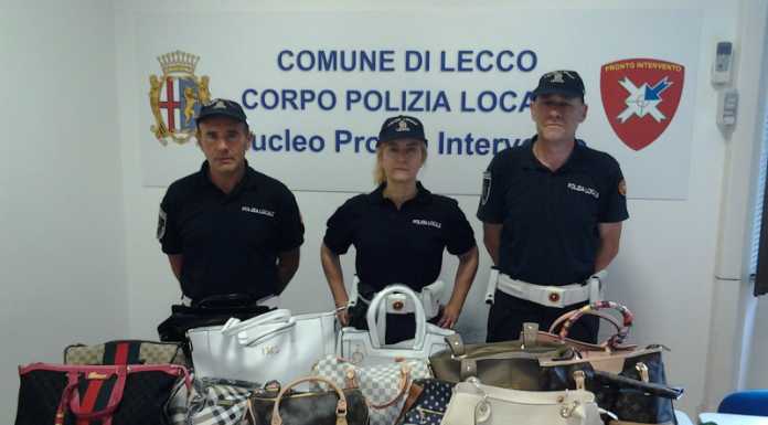 La Polizia Locale sequestra merce contraffatta grazie ai cittadini