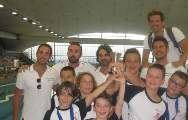 Il Team Nuoto Lombardia 1°ai regionali estivi Esordienti B