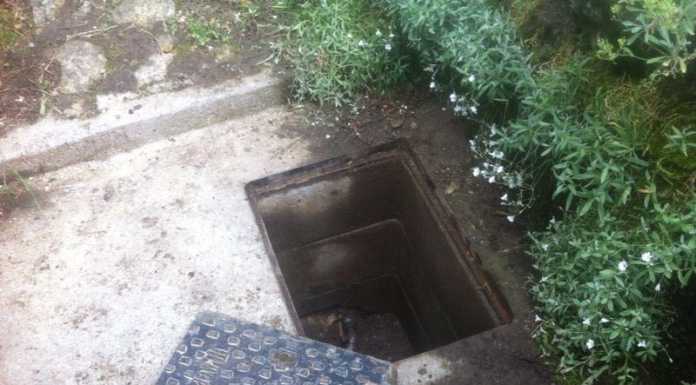 Resinelli: cade a faccia in giù in un pozzetto, è salvo