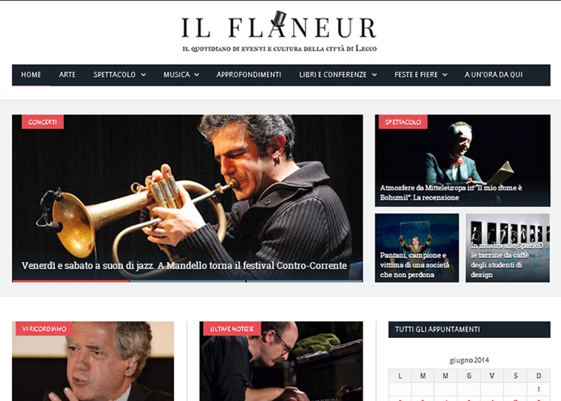 Nasce Il Flaneur, quotidiano dedicato a cultura ed eventi