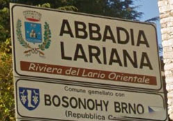 Abbadia Lariana accoglie i “gemelli” della Repubblica Ceca