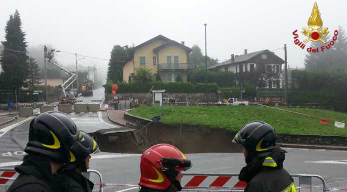 Voragine di Cremeno. Dalla Provincia 70mila euro per la viabilità