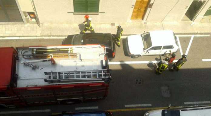 Fuga di gas in via dei Pescatori? No, una Panda a GPL