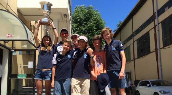 Vela: la squadra Optimist della Lni Mandello vince il Trofeo Pisoni