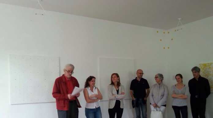 Morterone, inaugurata la mostra François Morellet e Antonio Scaccabarozzi