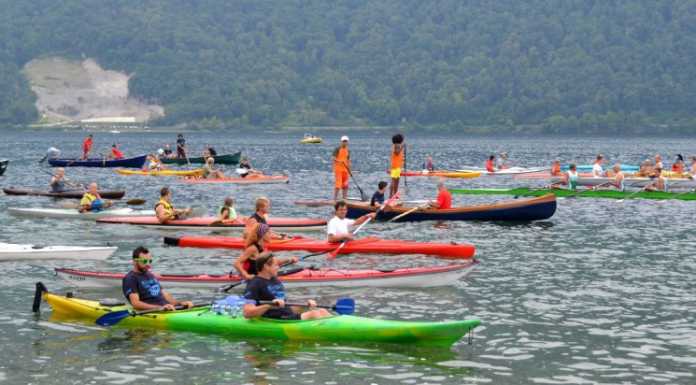 Remada, “Lucie” in regata e Centro sport in festa ad Abbadia