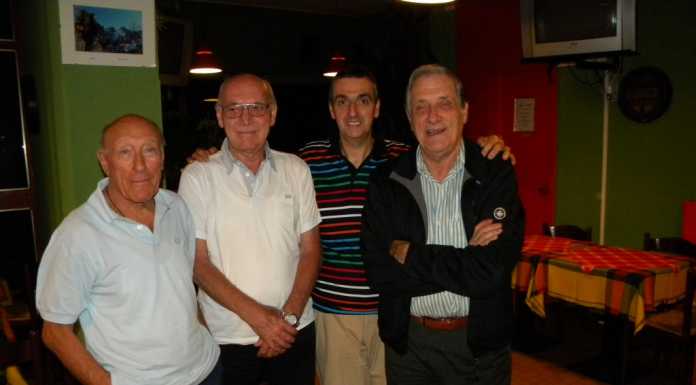 Serata in ricordo di Lorenzo Mazzoleni al bar Partenza Funivia