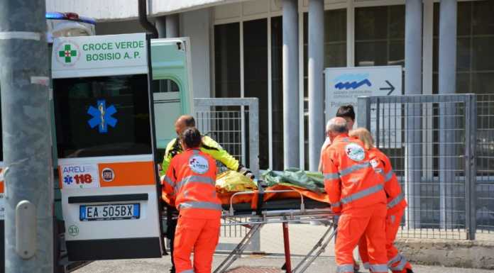 Oggiono: malore all’ASL per un pensionato di 62 anni