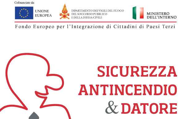 Sicurezza sul lavoro, sul sito dei VVFF è scaricabile un opuscolo in 8 lingue