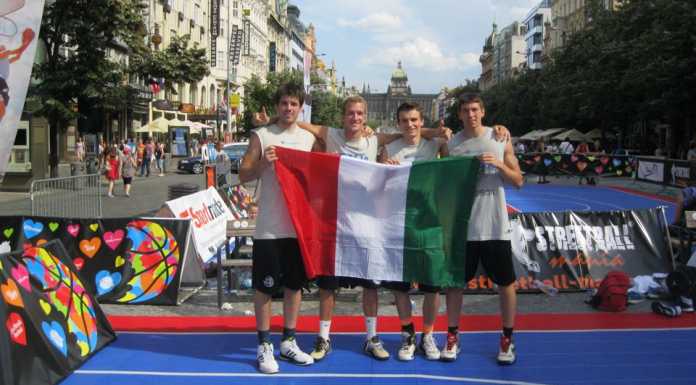 Basket. 2° posto per gli Spruzzolo allo Streetball di Praga