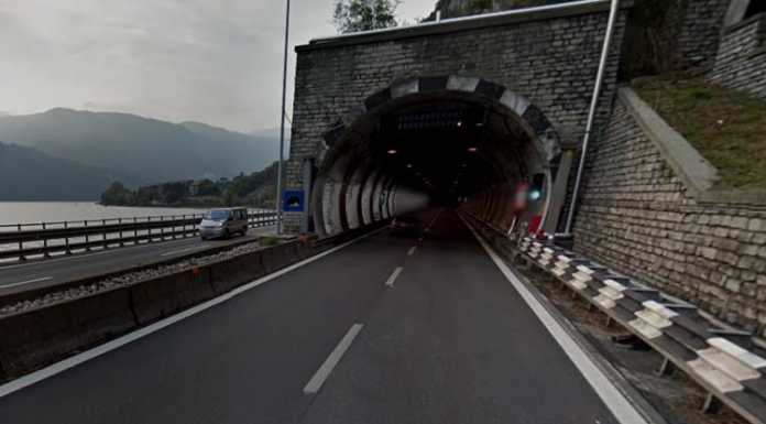 ANAS: chiusure notturne della SS36 tra Abbadia e Bellano