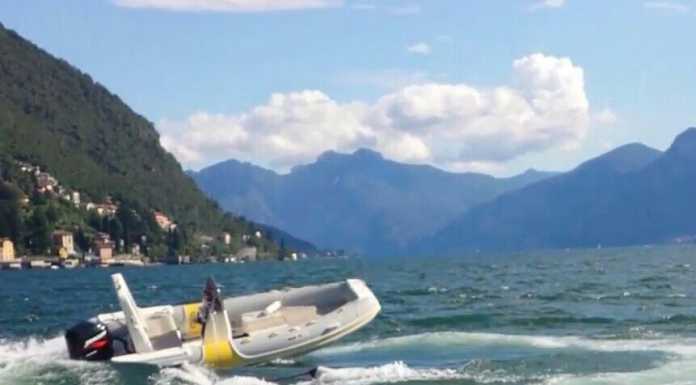 Varenna: gommone fuori controllo “domato” dai finanzieri