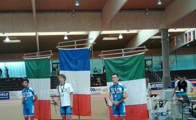 Pattinaggio in linea, podio europeo per Lorenzo Cassioli