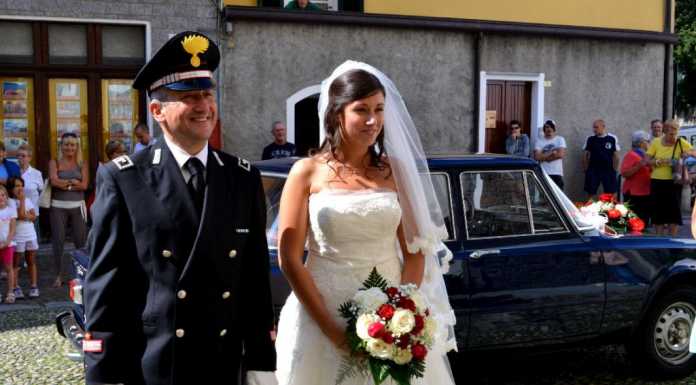Matrimonio… in divisa a Mandello: sposa la figlia del comandante