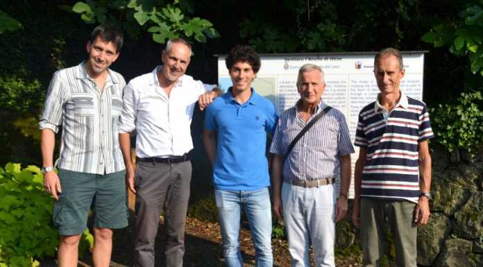 Inaugurato l’Anello di Olcio: il “sentiero informatico” è realtà