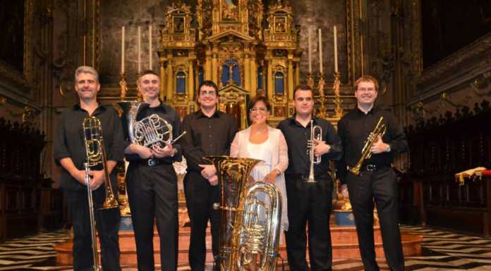 Mandello San Lorenzo: applausi per il quintetto di ottoni in concerto