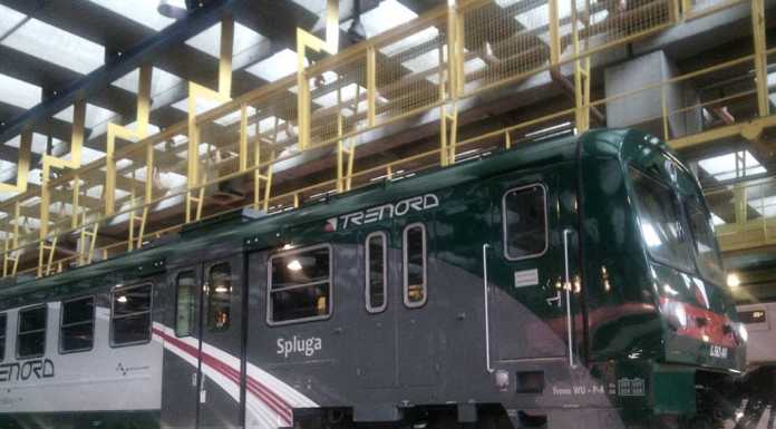 Da giovedì il nuovo treno “Spluga” sulla tratta Colico-Chiavenna