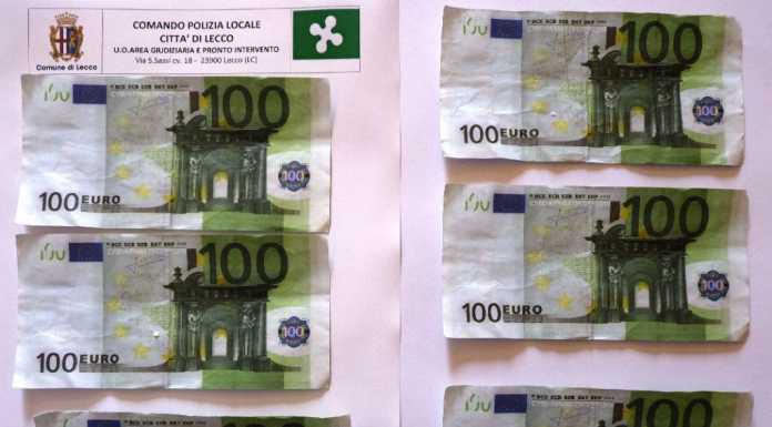Banconote false in centro città. I vigili: “Occhio alla truffa”
