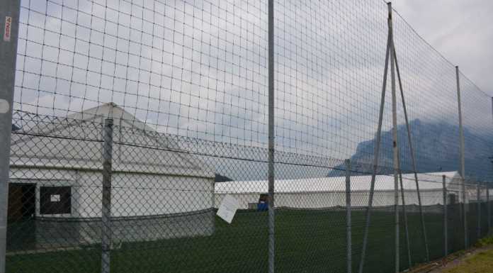 Frisbee: si smontano i tendoni al Bione. “Bravi i nostri volontari”