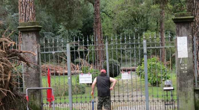 Riapertura parziale del parco di Villa Gomes a Maggianico