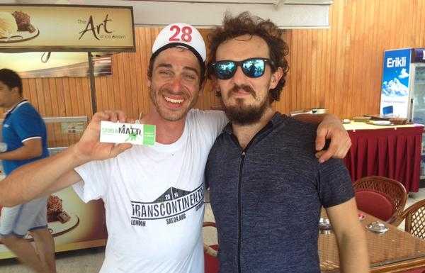 Mattia Biffi c’è! Londra – Istanbul in bici in 15 giorni