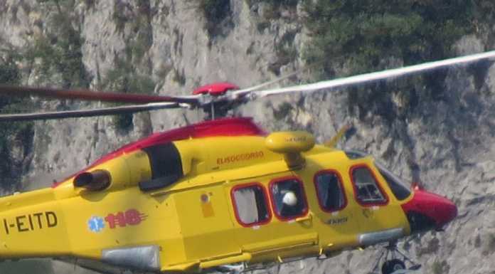 Escursionista infortunato, elisoccorso al Rifugio Rosalba