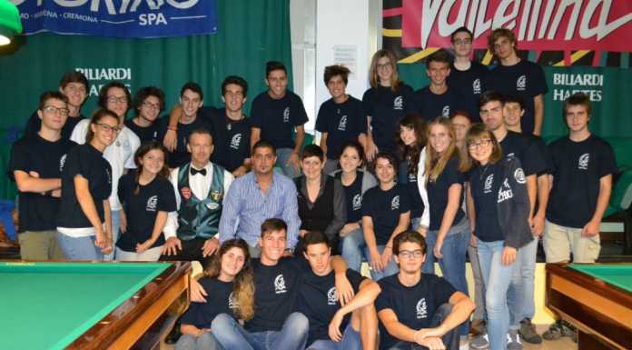 Il Meeting di Mandello: studenti a tu per tu con i campioni del biliardo