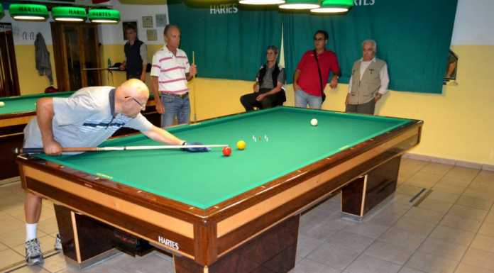 I grandi del biliardo internazionale per tre giorni a Mandello