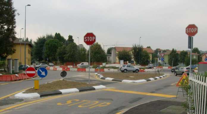 Osnago: attivato il nuovo rondò sulla SR342 Calco – Usmate