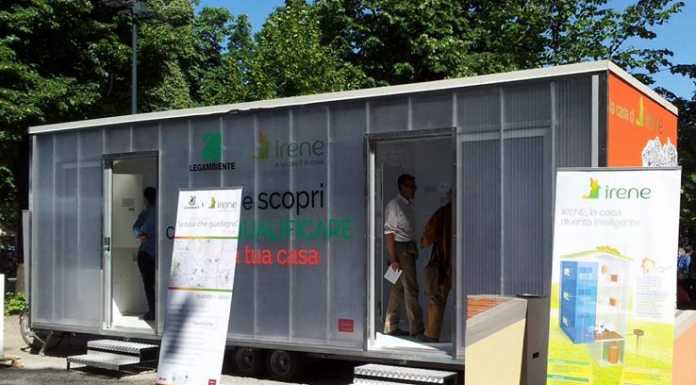 Efficienza energetica: parte da Lecco il tour di “Casa Irene”