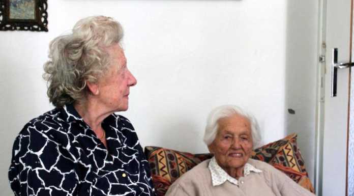 Due centenarie per una grande festa, tra sorrisi e ricordi