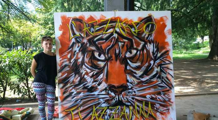 “L’azzardo ti azzanna”: la street art contro la ludopatia