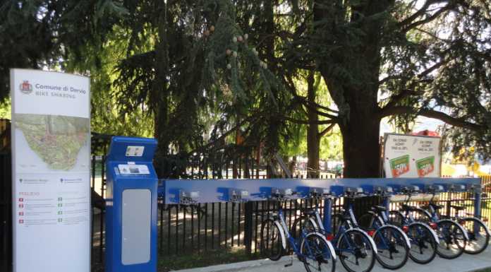 A Dervio si pedala: attivato il servizio di bike sharing