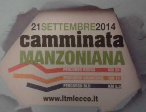 Domenica 21 settembre torna la tradizionale “Camminata Manzoniana”